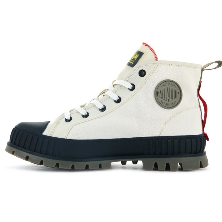 Pánské Boty Palladium Pallashock Supply Hi Bílé | CZ LDT-28P